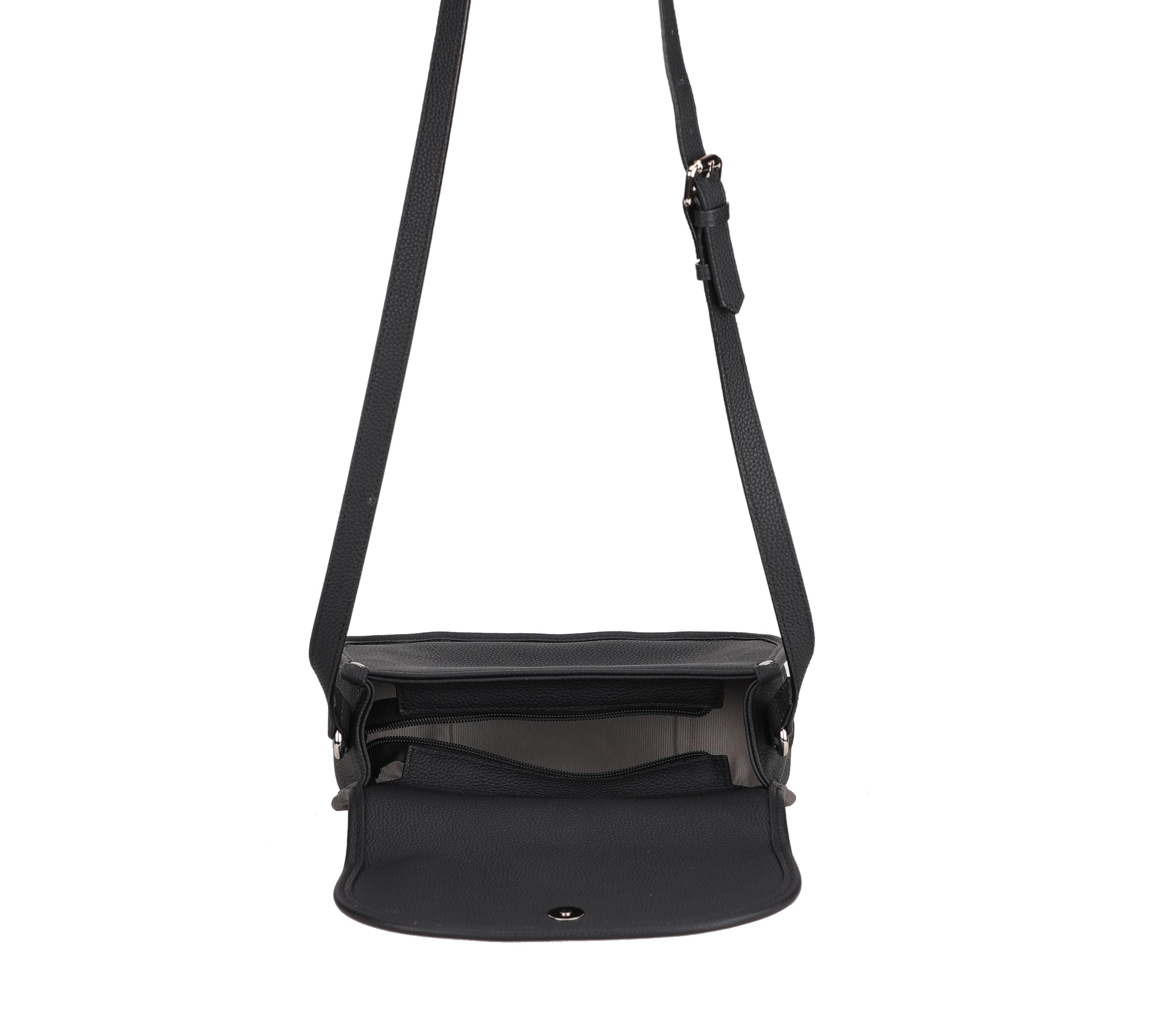 Rosalia leather shoulder bag S