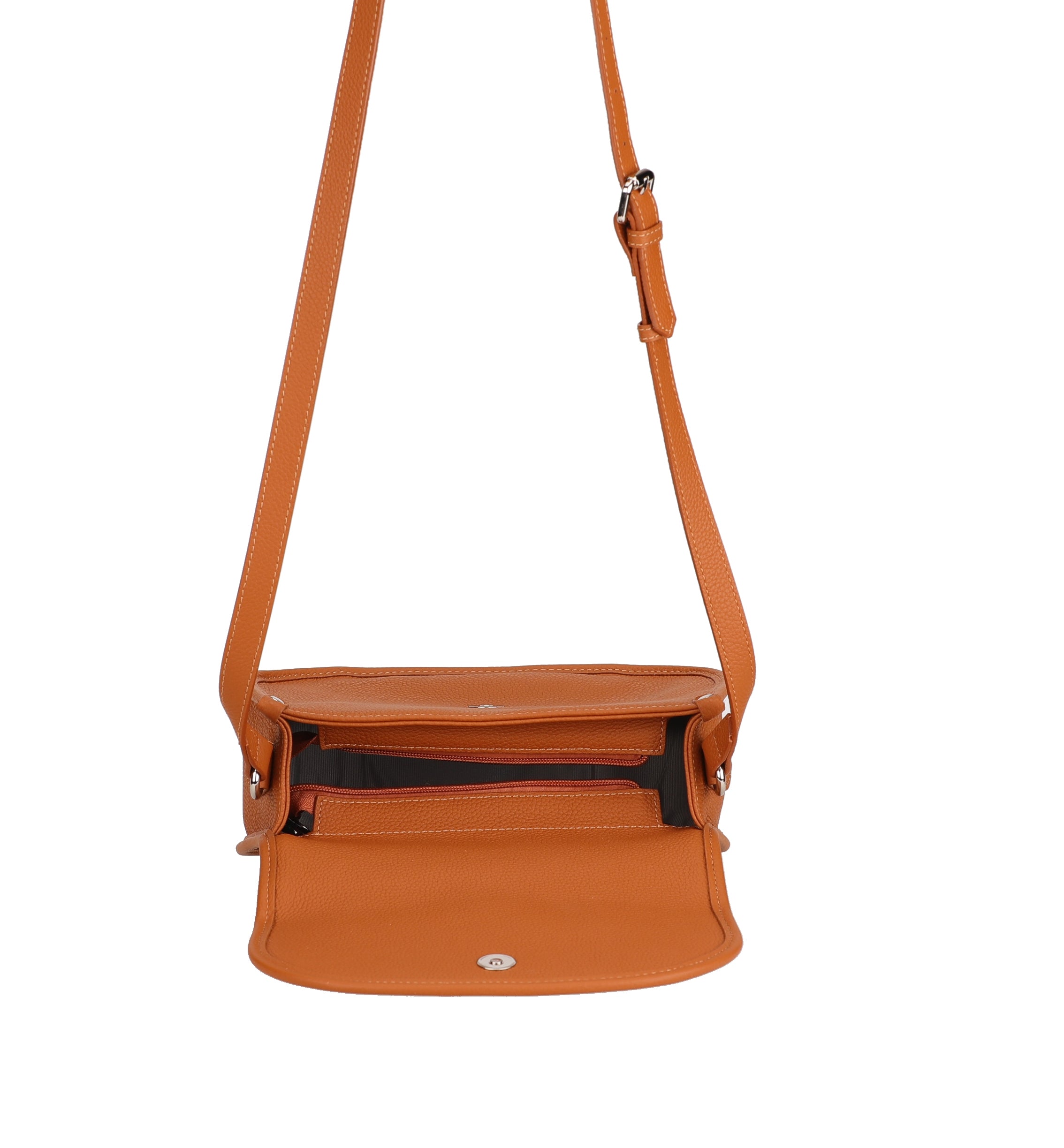 Rosalia leather shoulder bag S