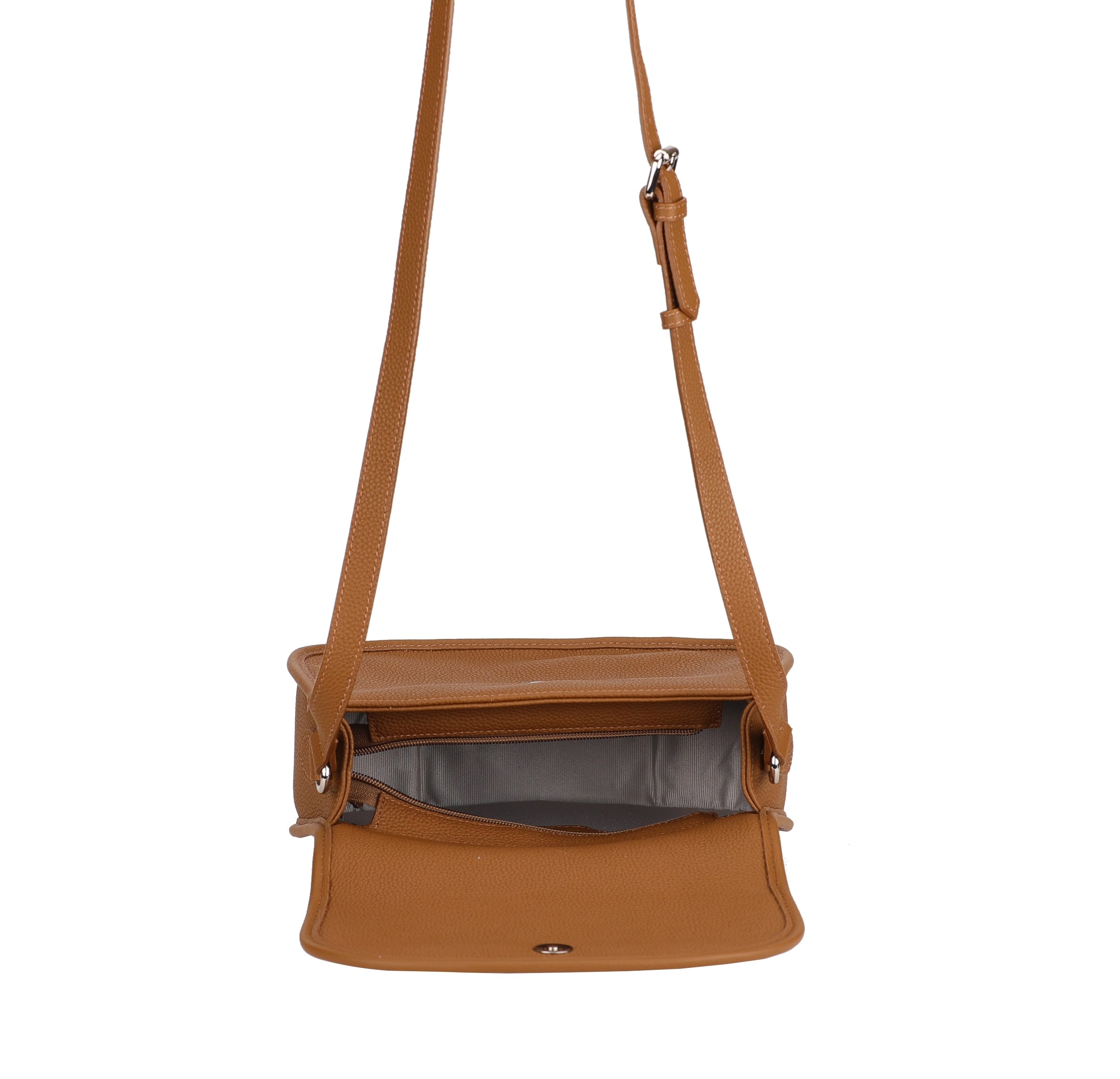 Rosalia leather shoulder bag S