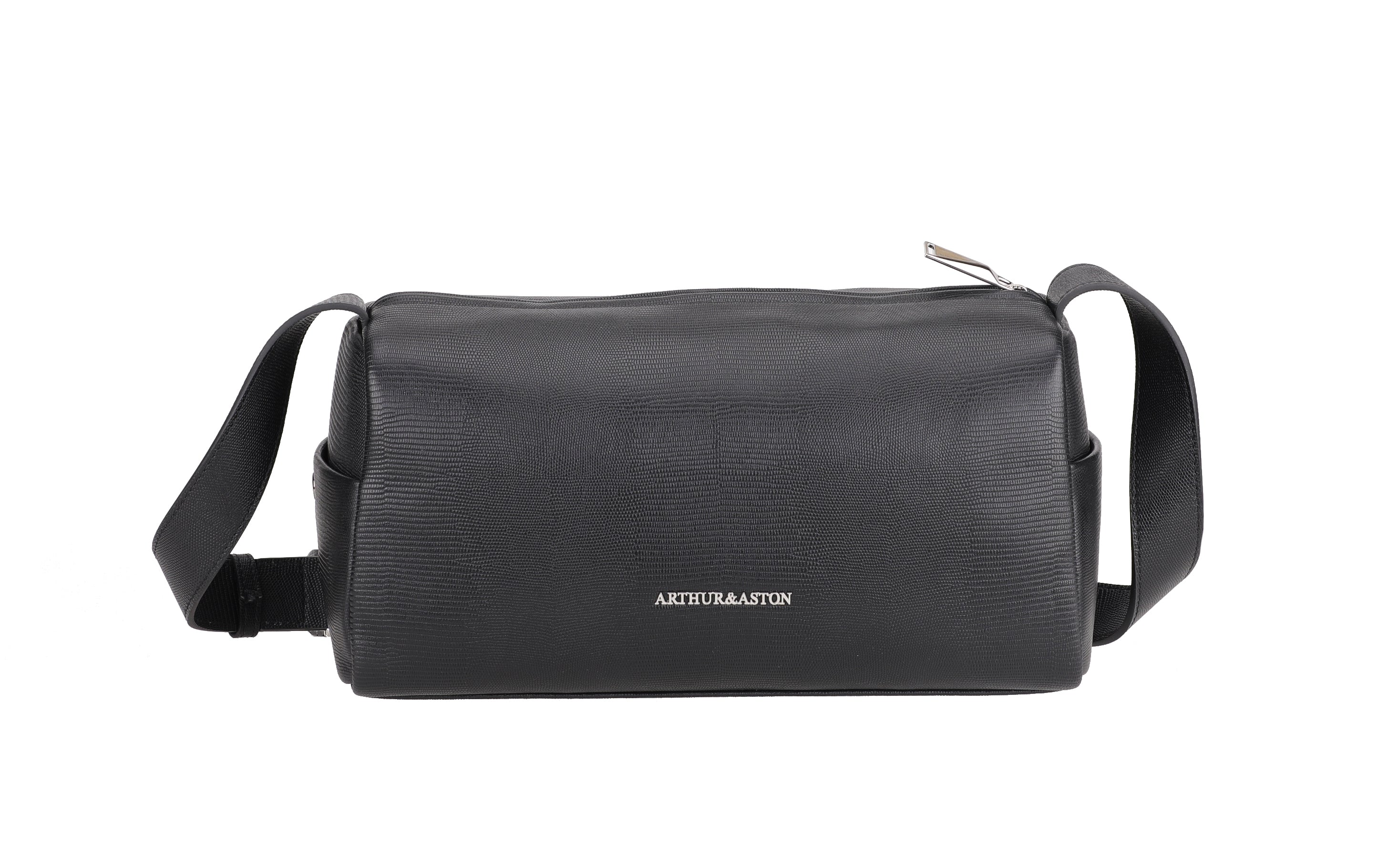 Raquel leather shoulder bowling bag