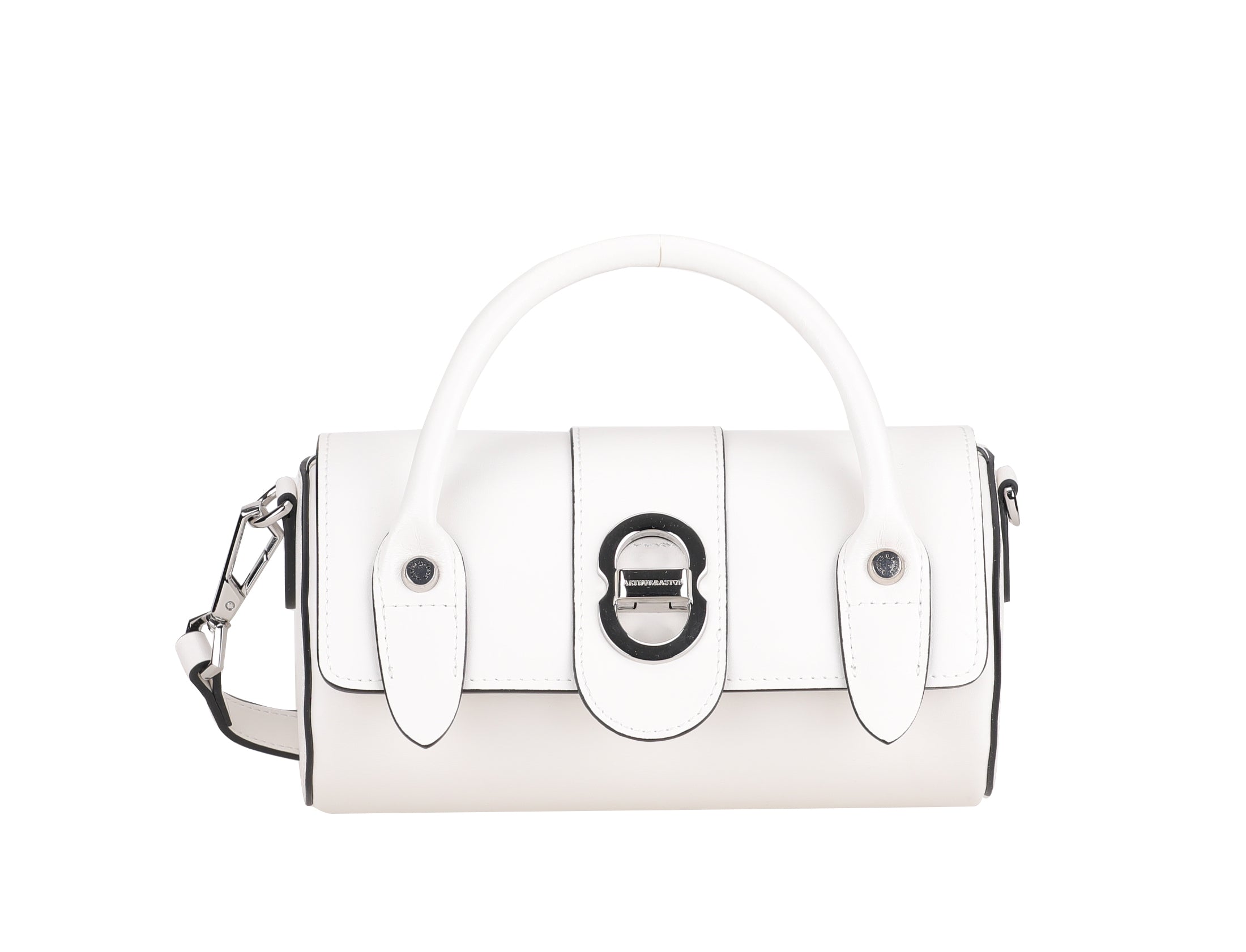 Hailey Leather Bowling Handbag