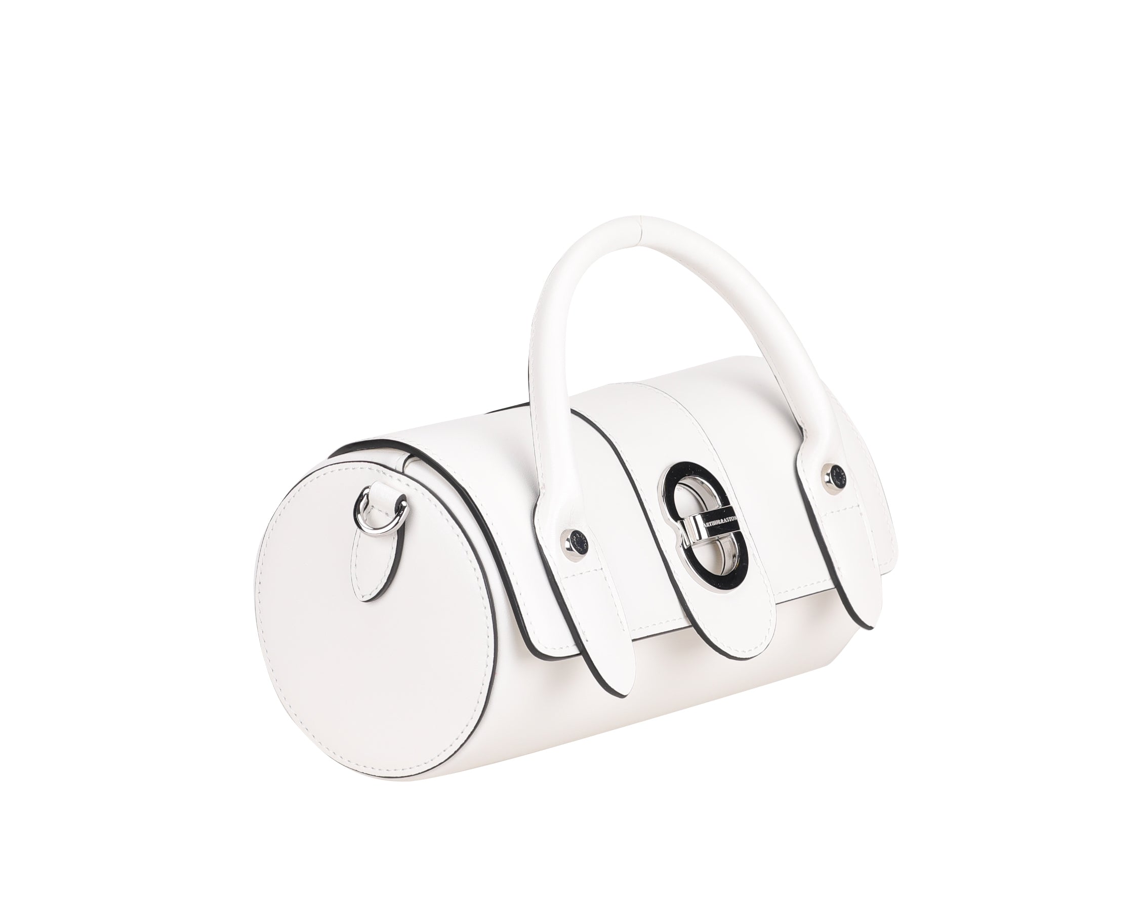 Hailey Leather Bowling Handbag