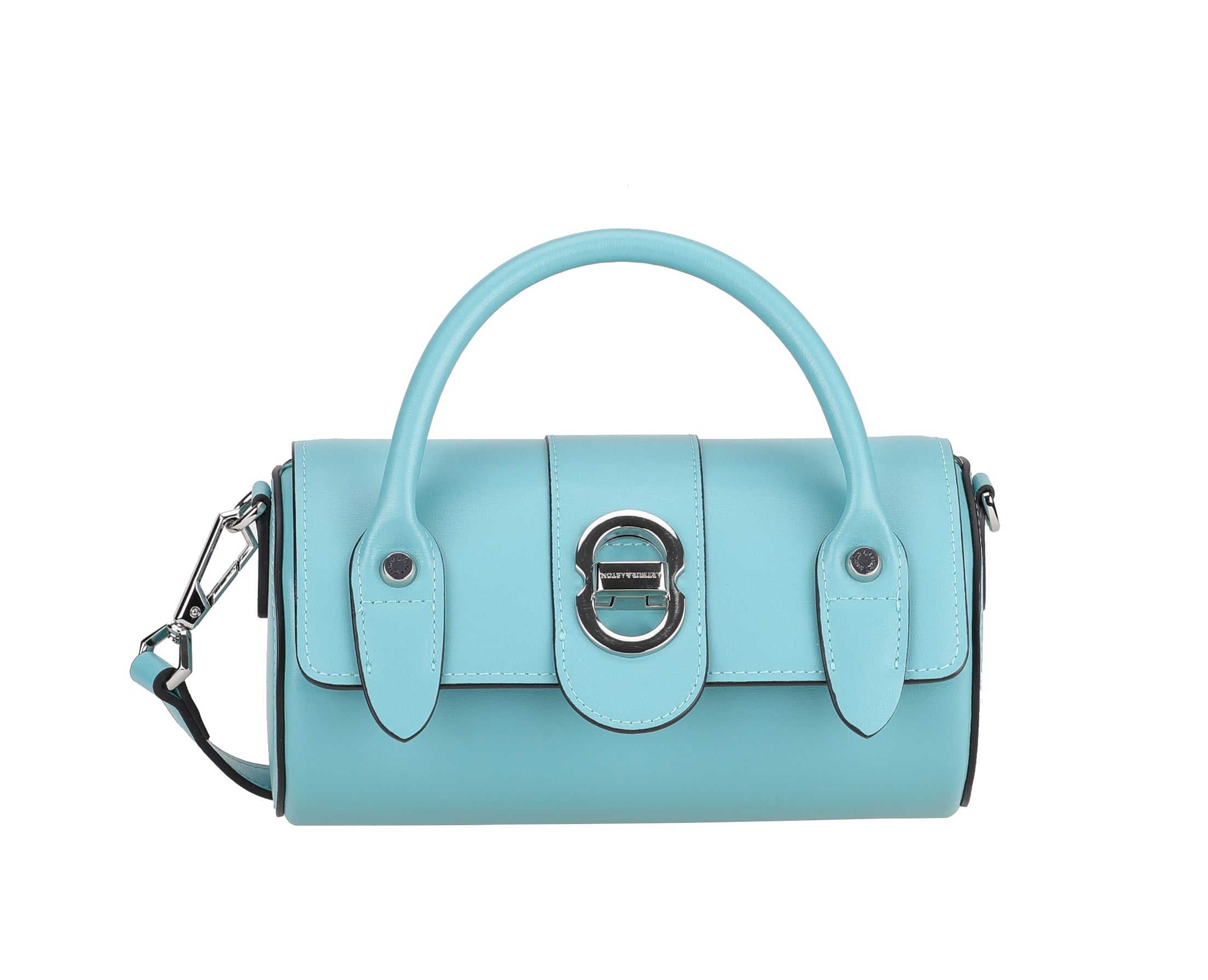 Hailey Leather Bowling Handbag