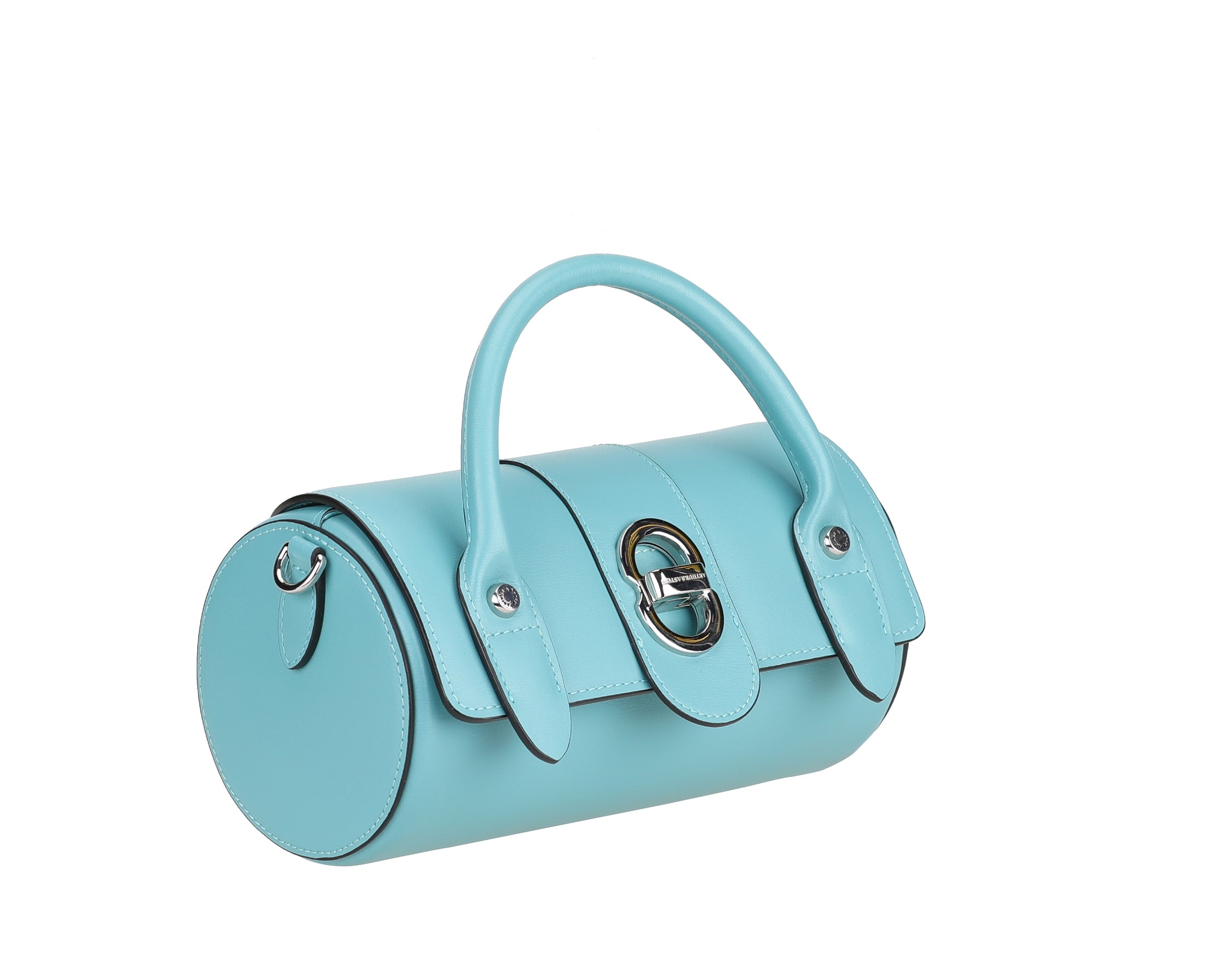 Hailey Leather Bowling Handbag