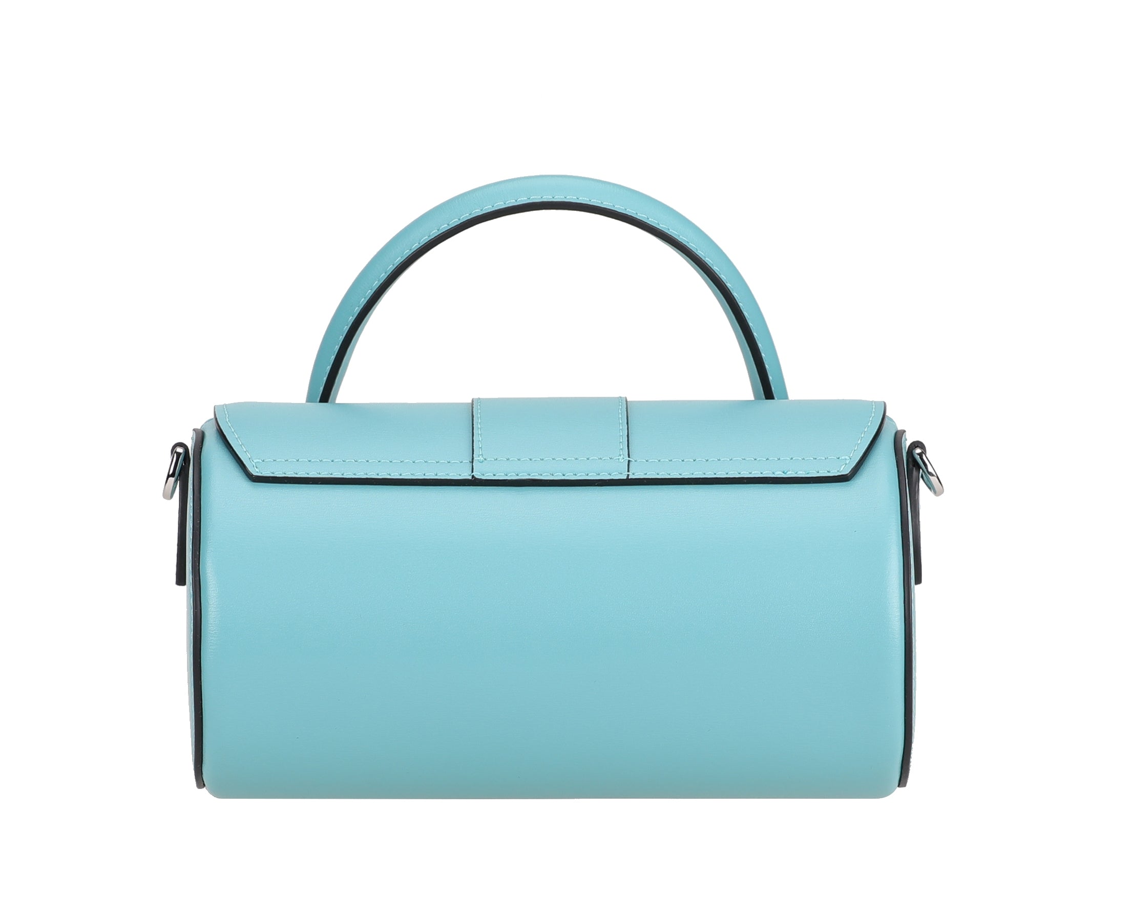 Hailey Leather Bowling Handbag