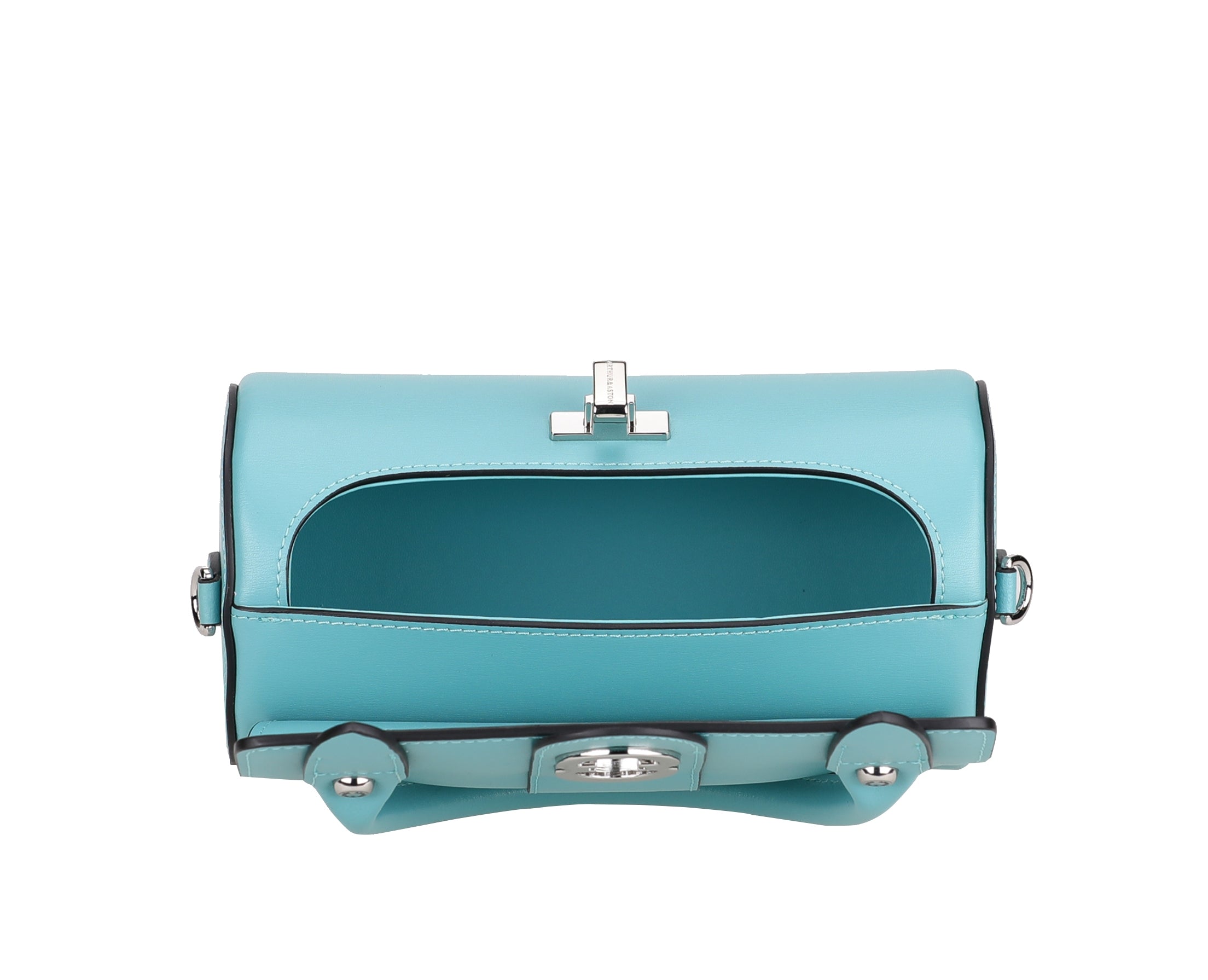 Hailey Leather Bowling Handbag