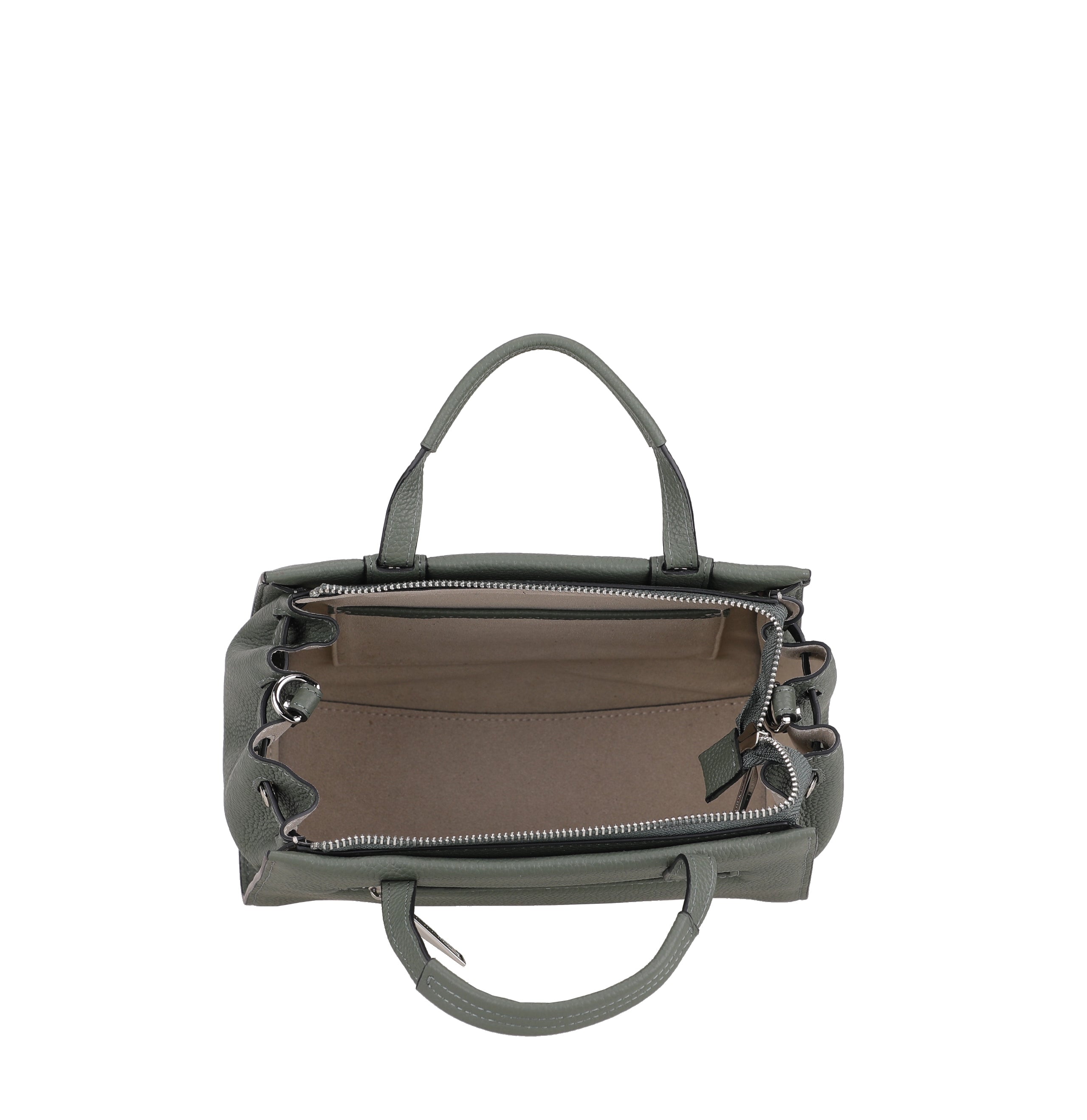 Daphne S leather handbag