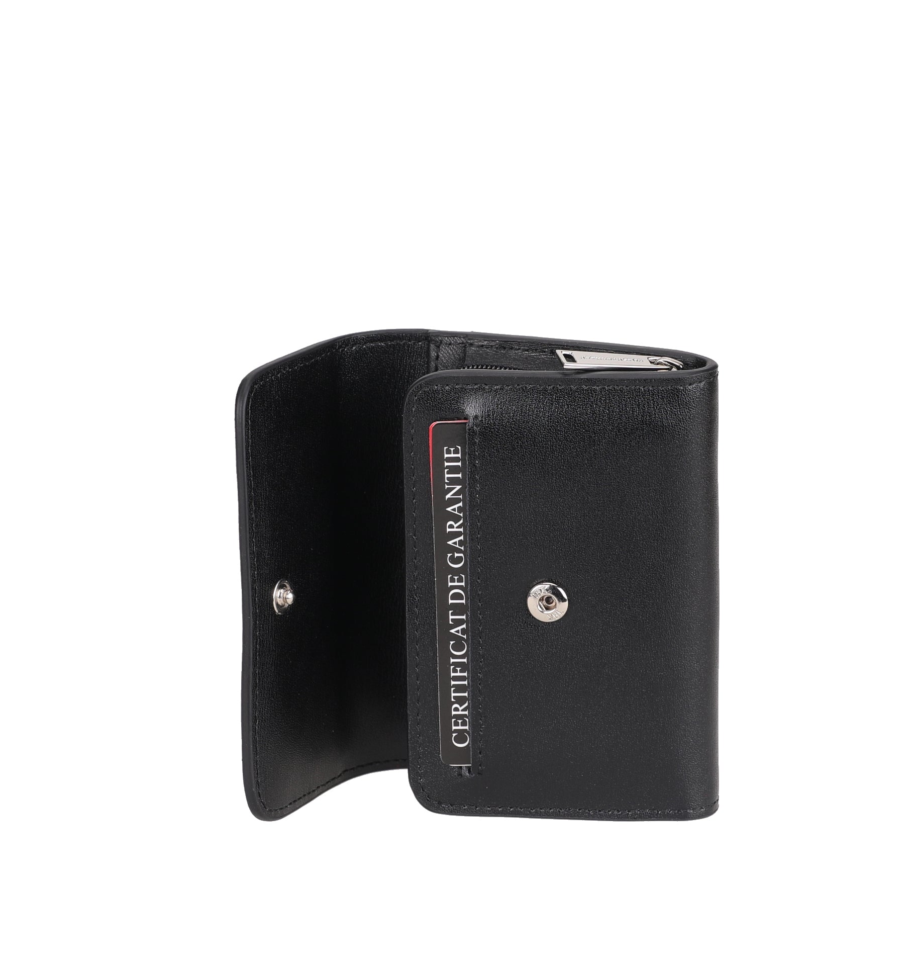 Porte-monnaie croûte de cuir Hailey