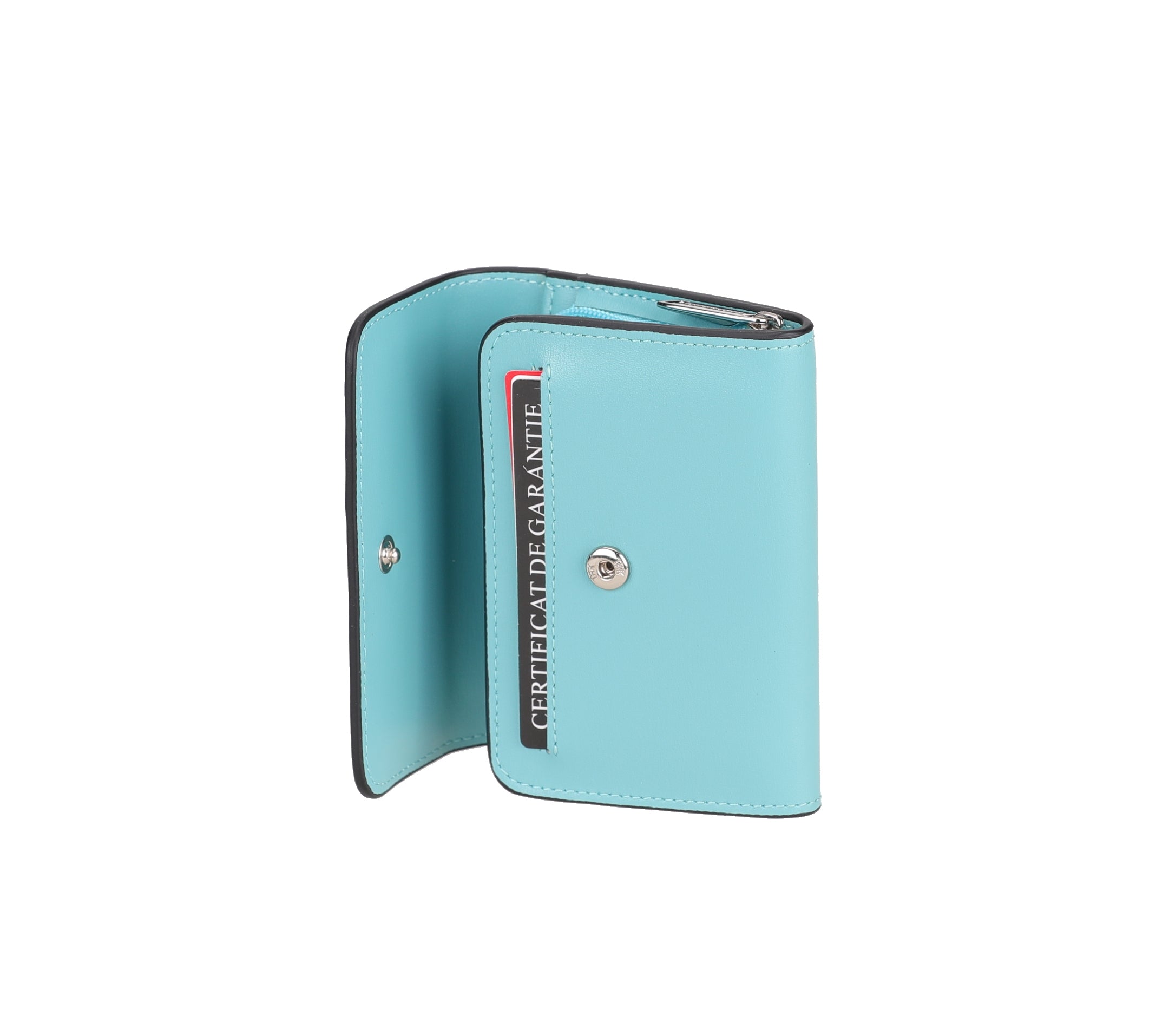 Porte-monnaie croûte de cuir Hailey