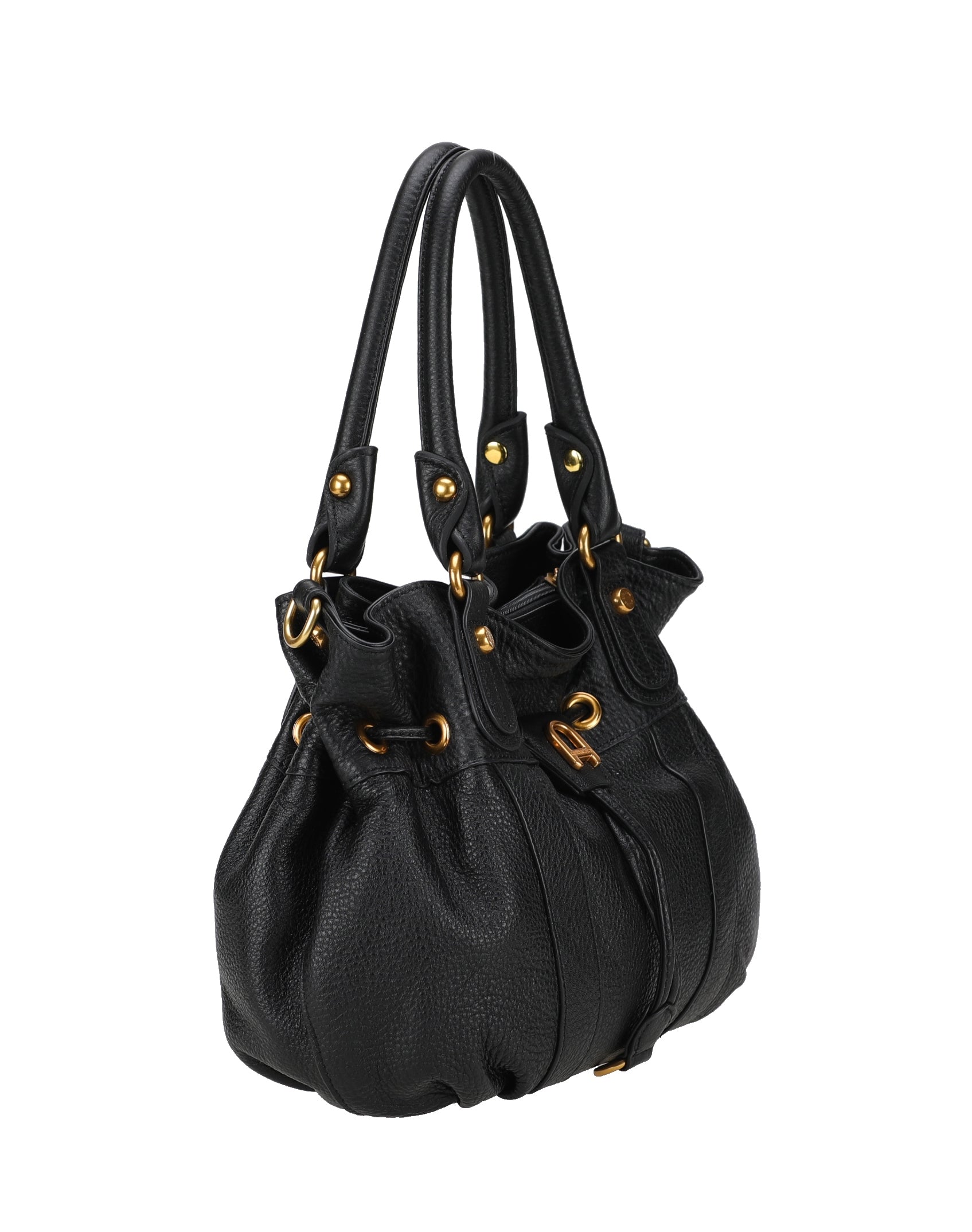 M Camille leather shoulder bag