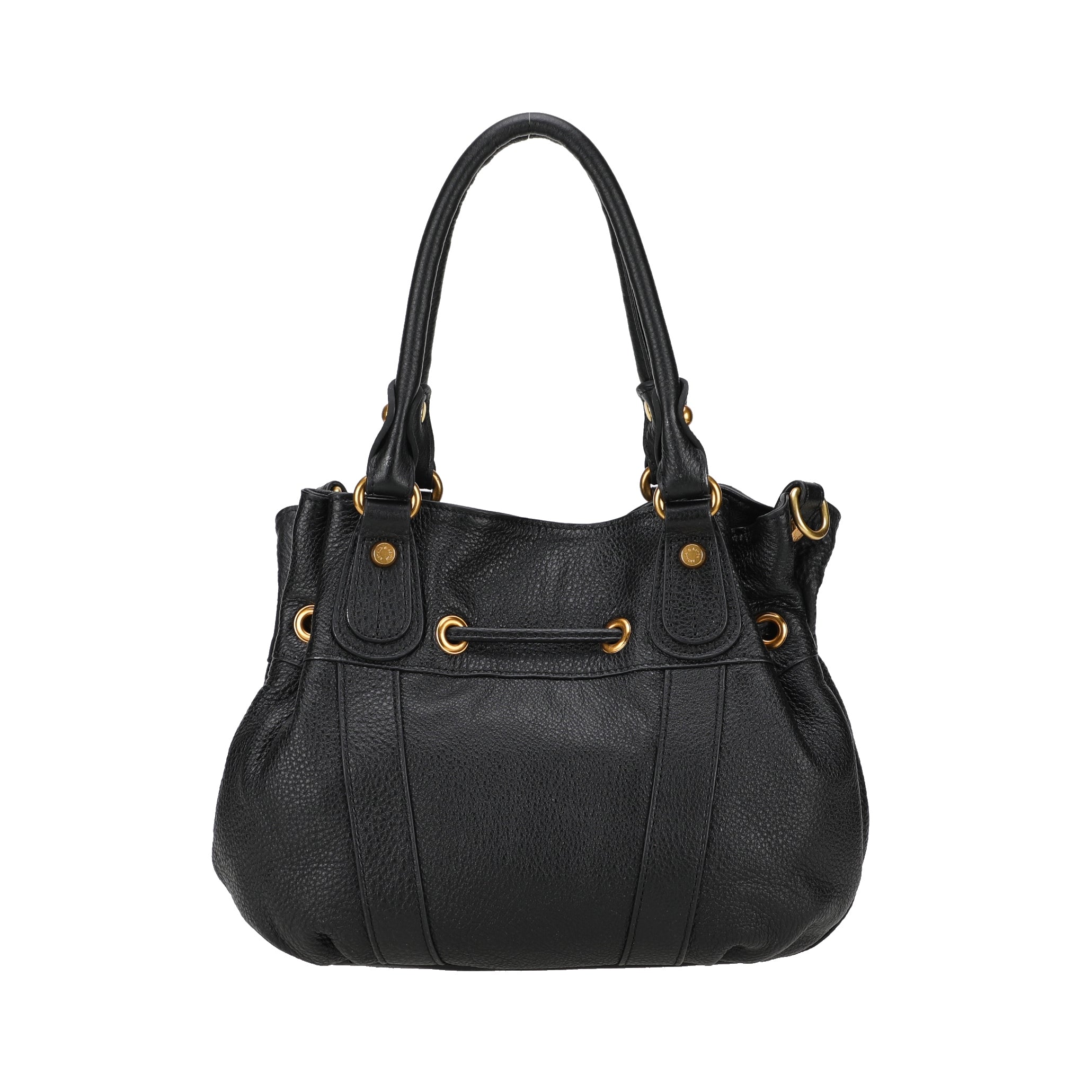 M Camille leather shoulder bag