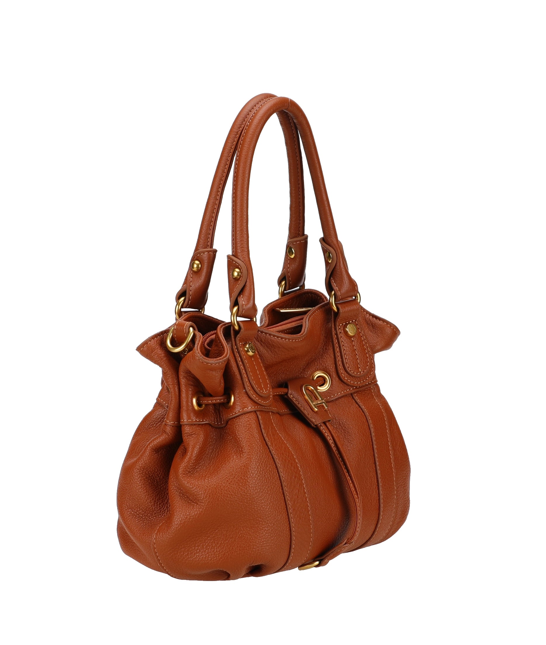 M Camille leather shoulder bag