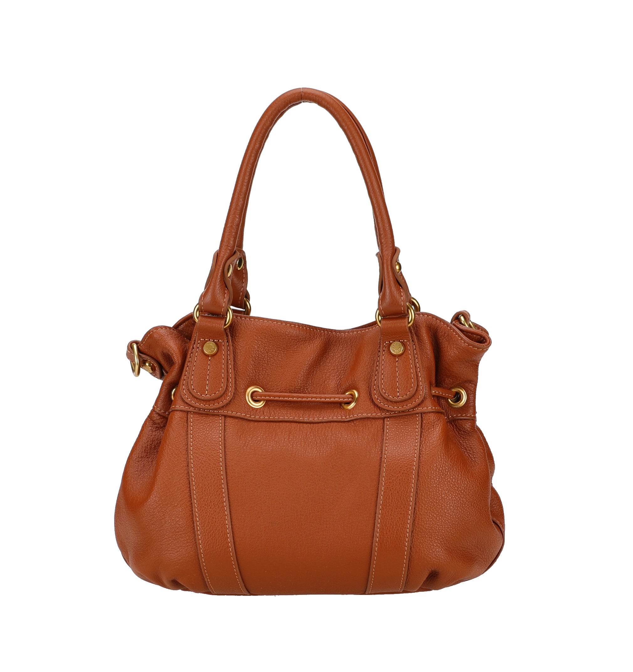 M Camille leather shoulder bag