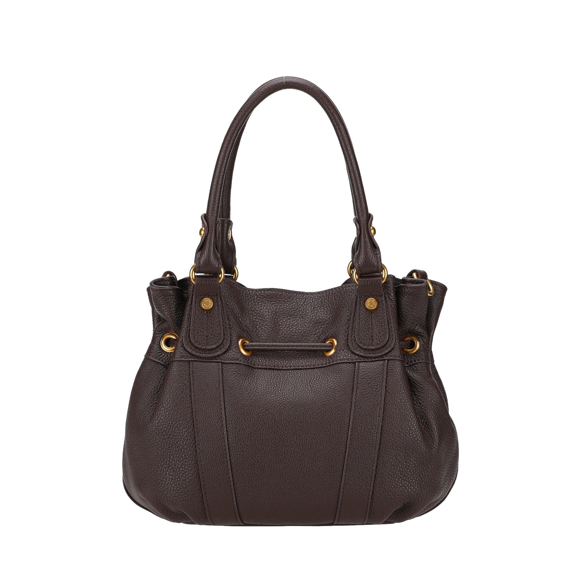 M Camille leather shoulder bag