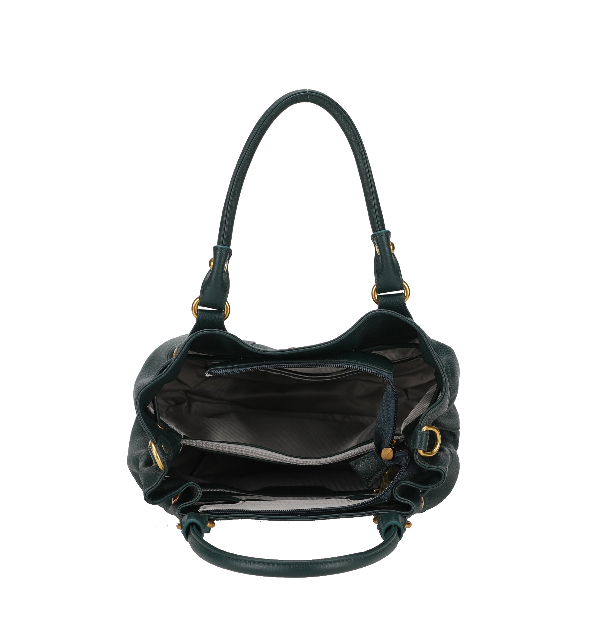 M Camille leather shoulder bag