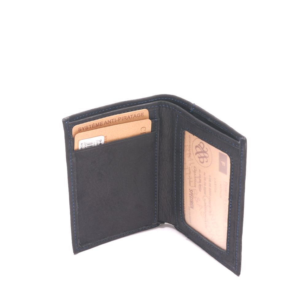 Louis oiled leather card holder