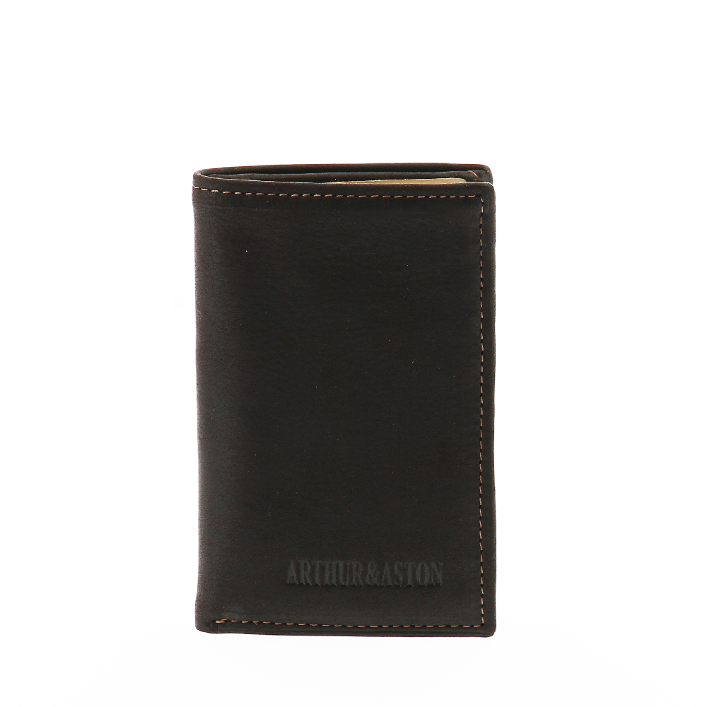 Louis oiled leather card holder