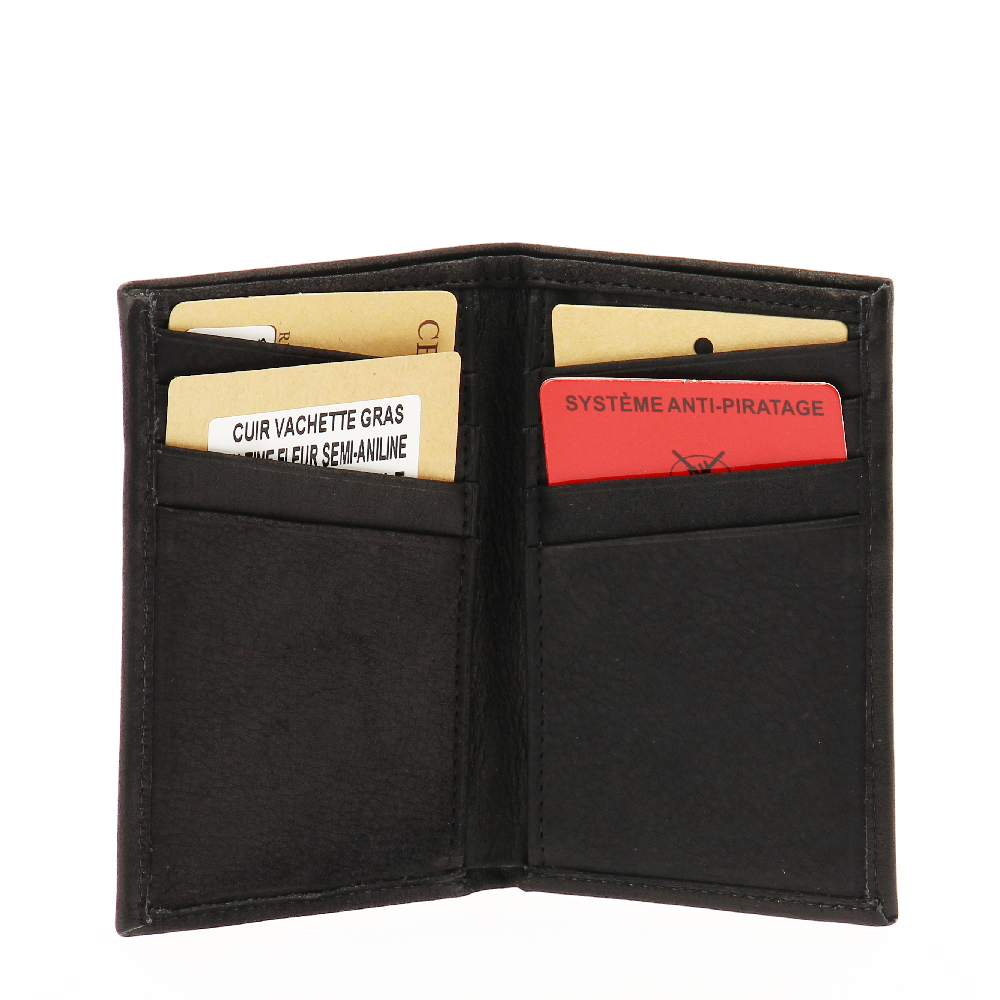 Louis oiled leather card holder