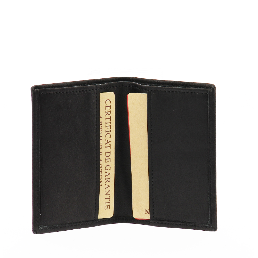 Louis oiled leather card holder