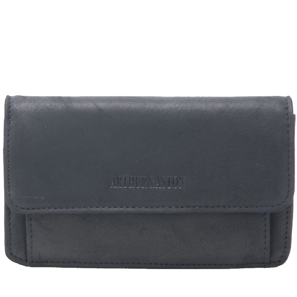 Louis oiled leather belt pouch