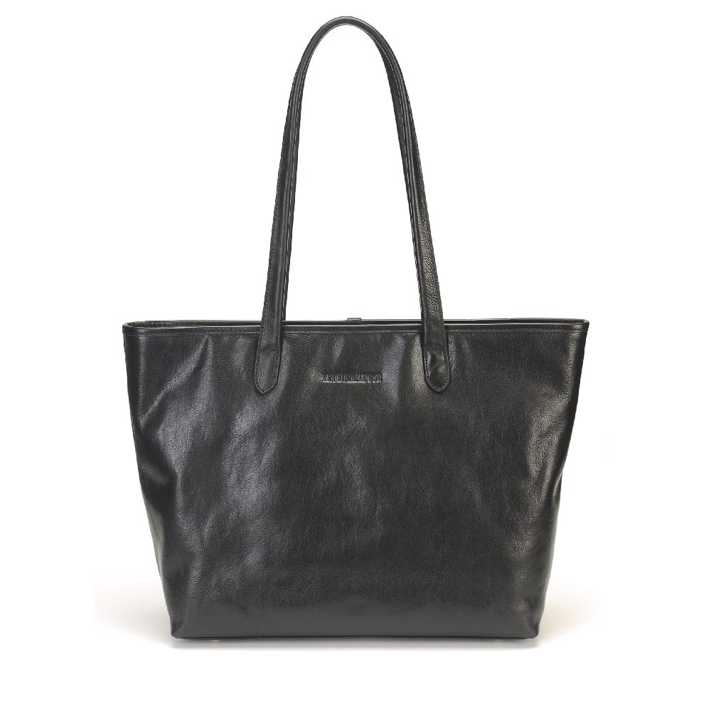 Grand sac shopping Edith en cuir