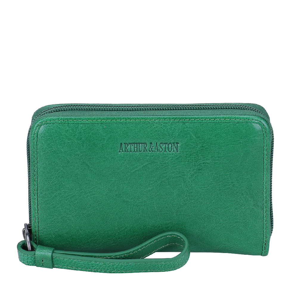 Edith leather purse