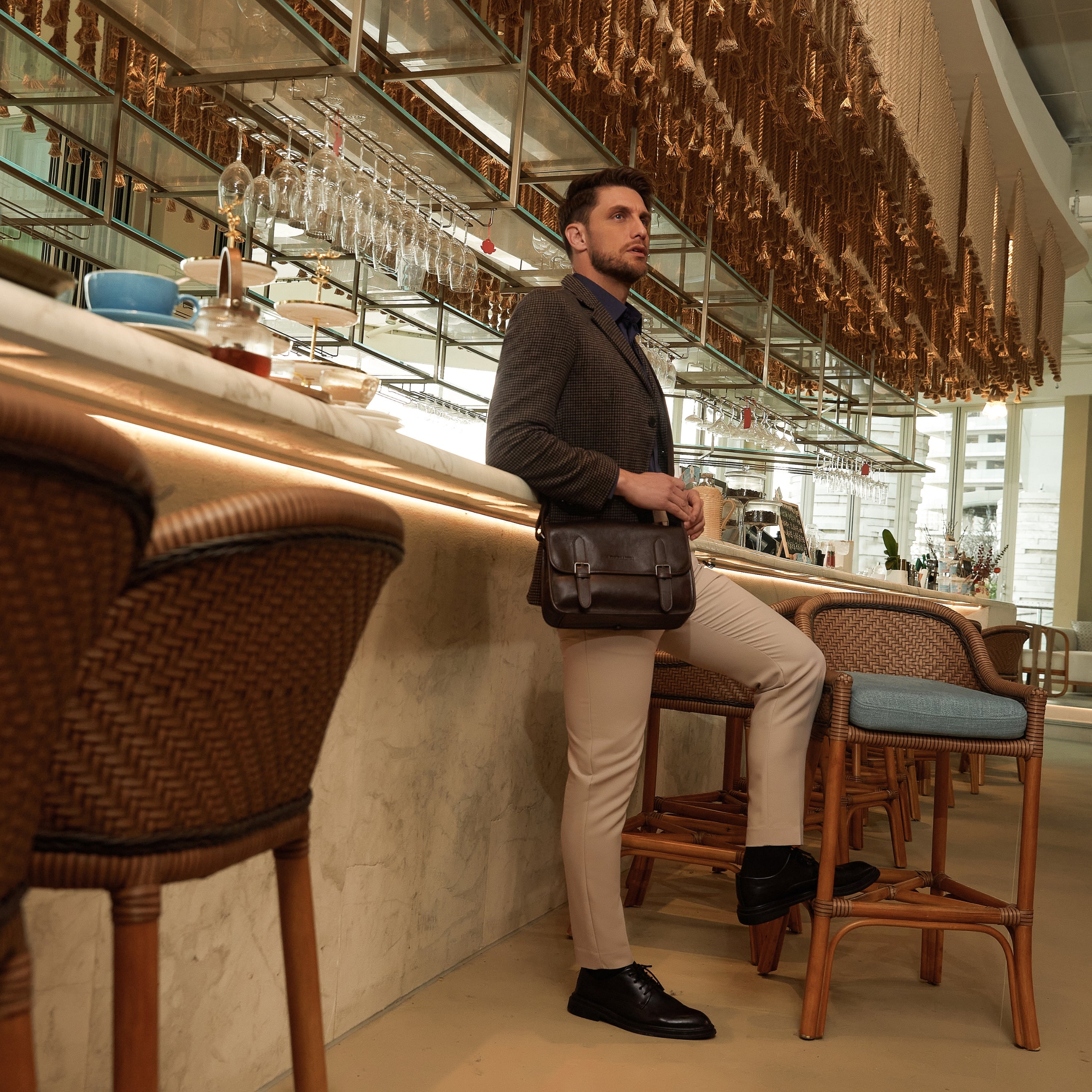 Tahoma Leather Briefcase