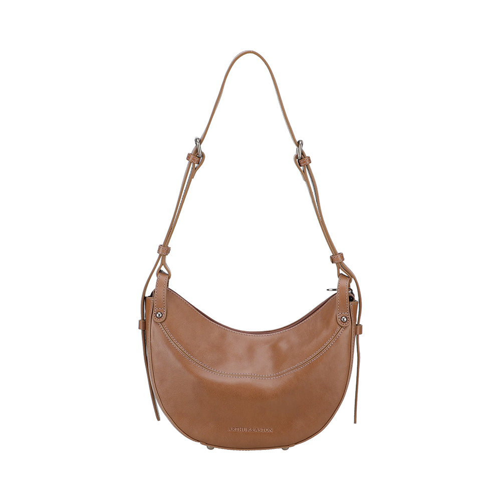 Sac épaule demi lune Edith Cuir