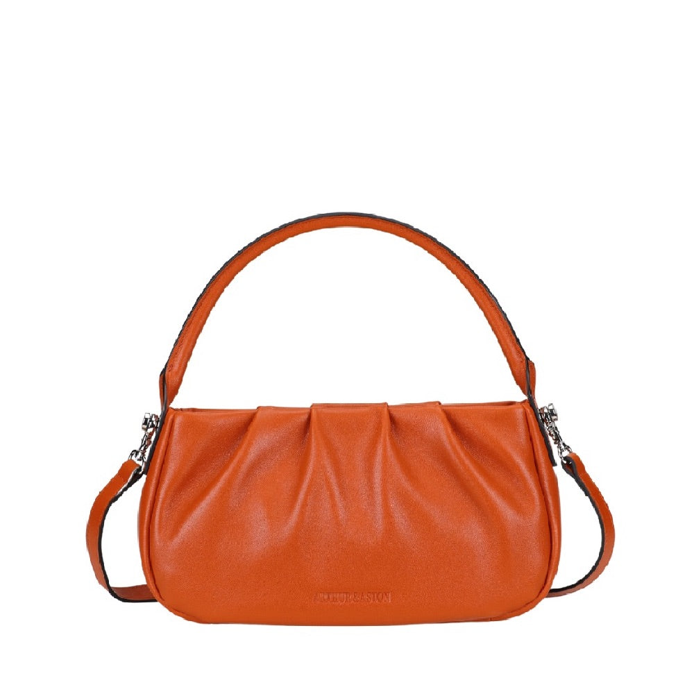 Nina Leather Shoulder Bag