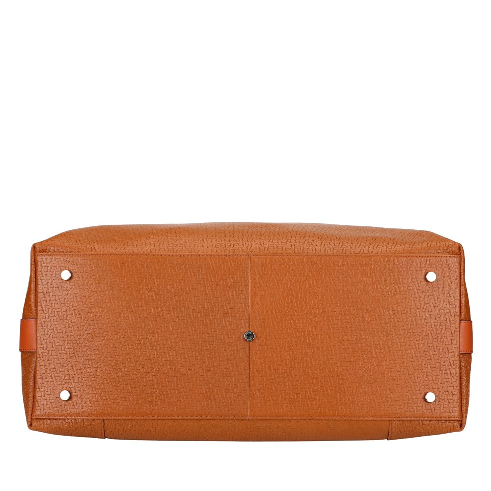 Camille leather travel bag