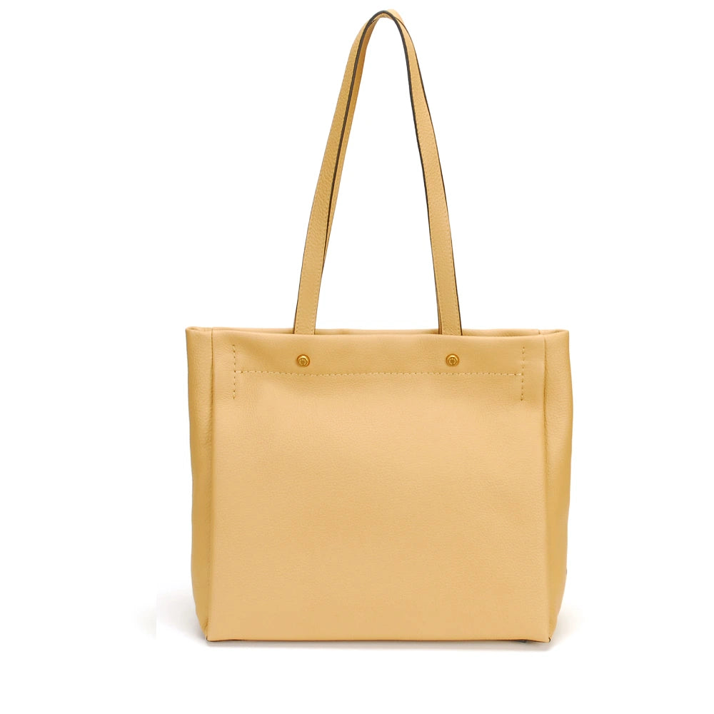 Lou leather shopping bag