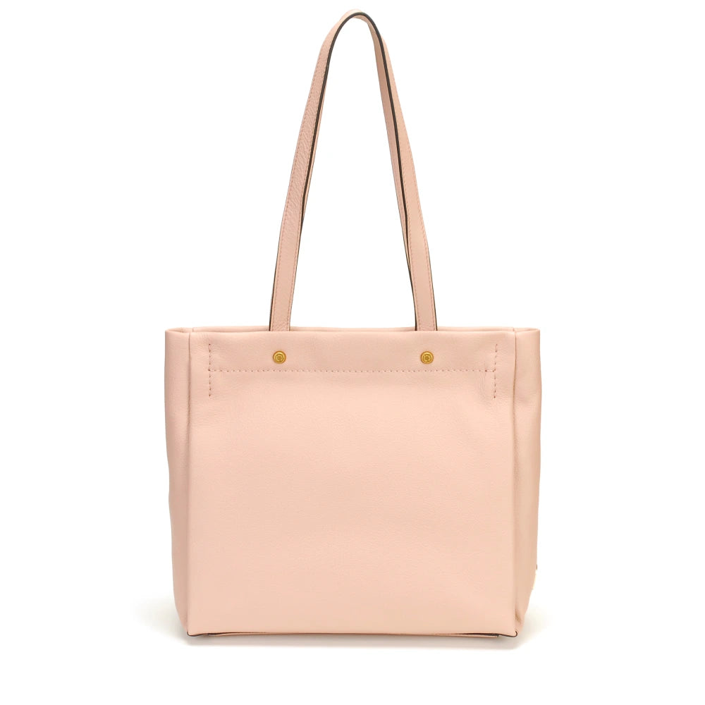 Lou leather shopping bag