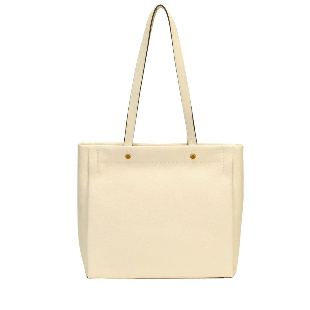 Lou leather shopping bag