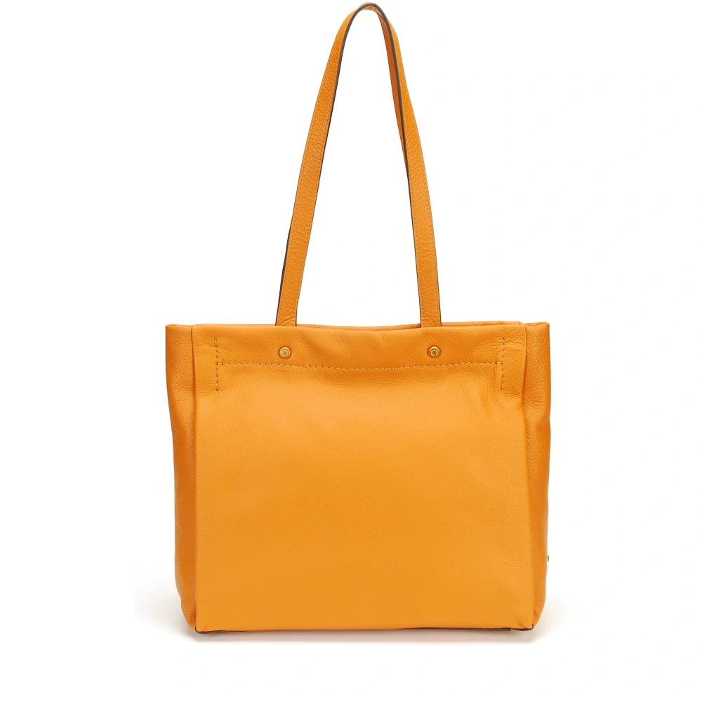 Lou leather shopping bag