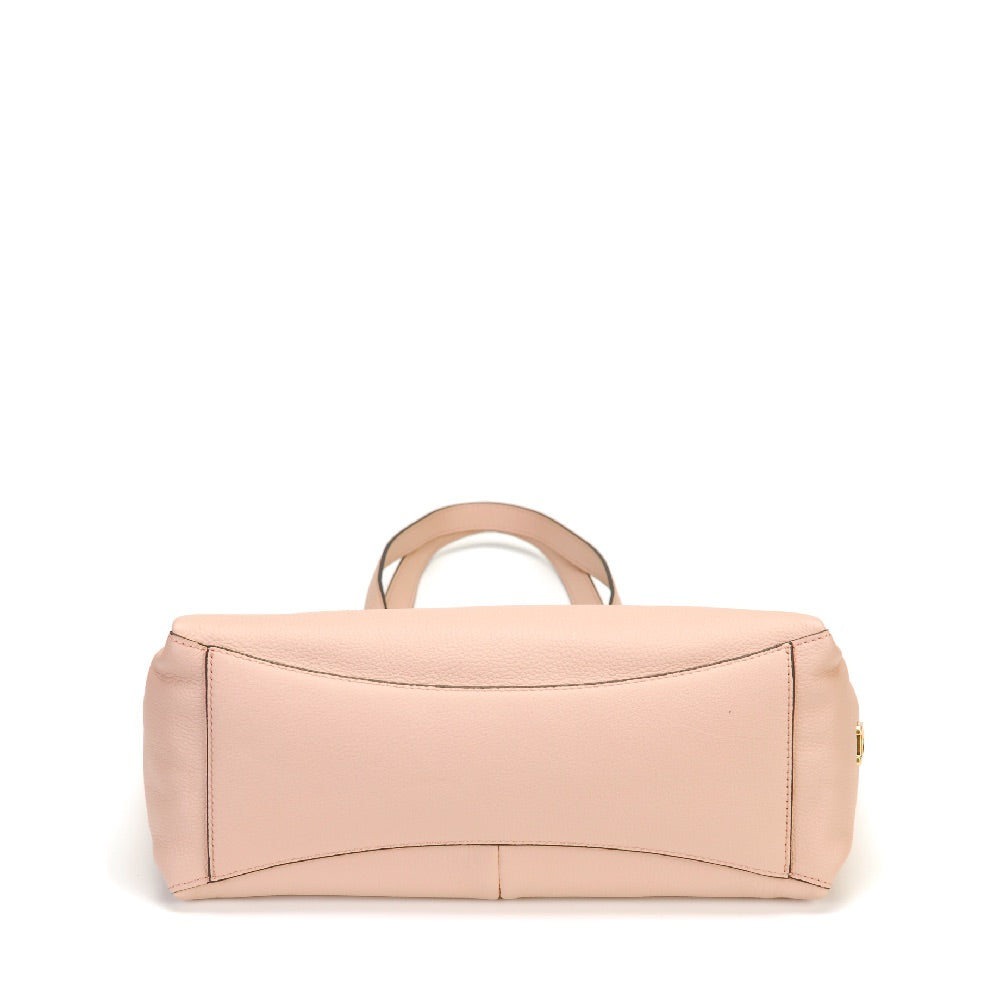 Lou leather shopping bag