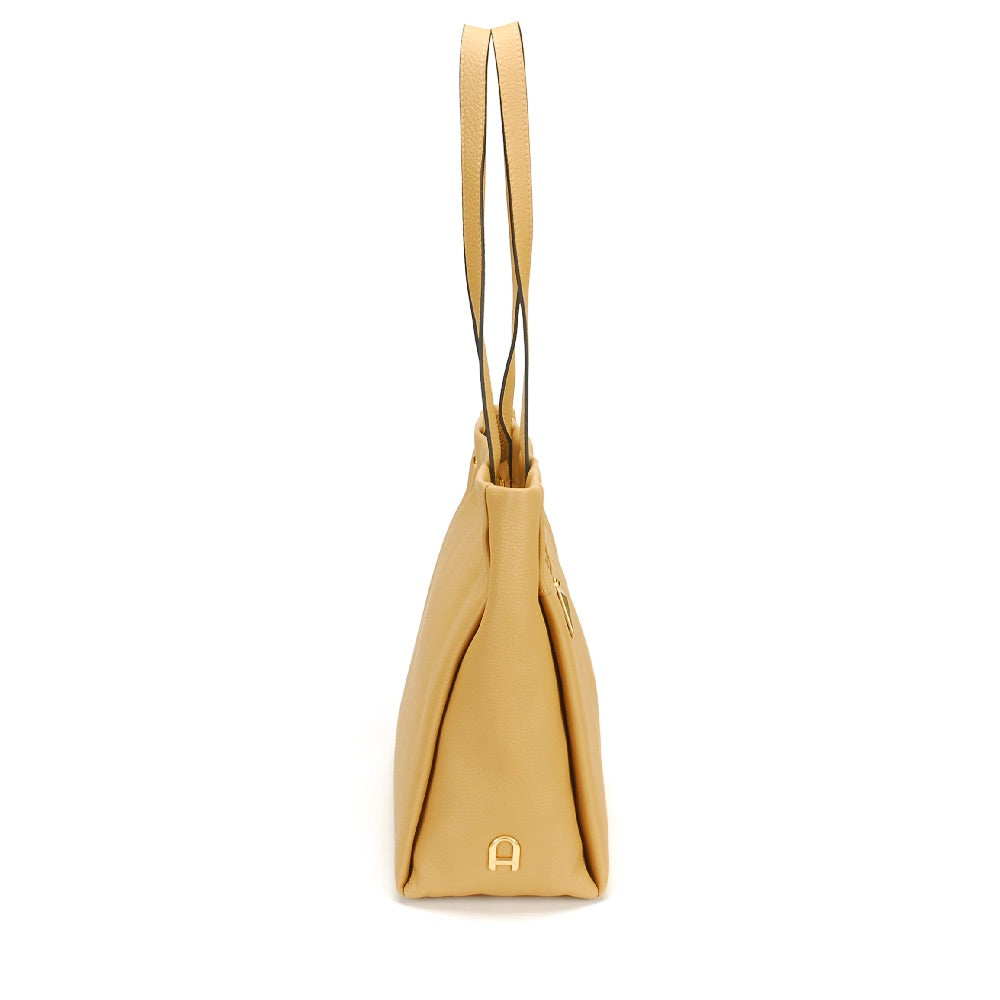 Lou leather shopping bag