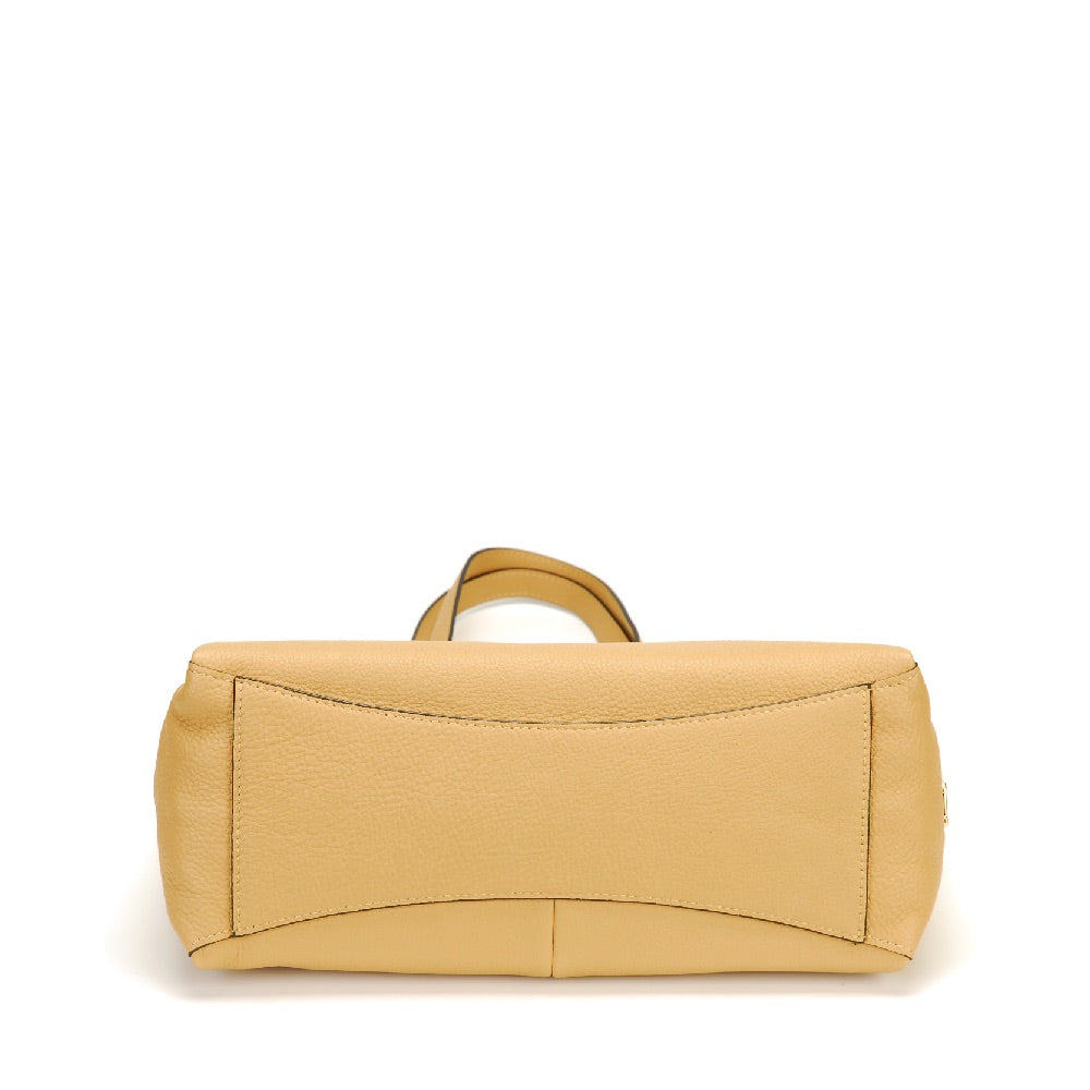 Lou leather shopping bag