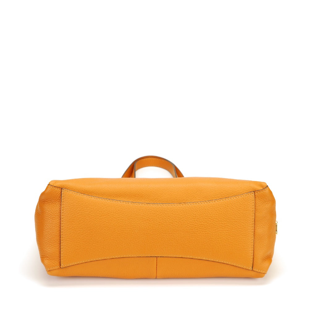 Lou leather shopping bag