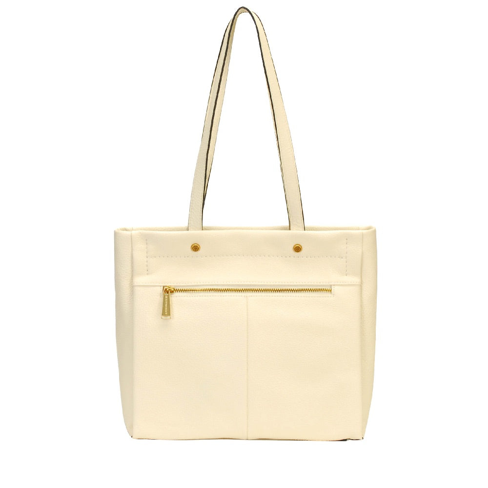 Lou leather shopping bag