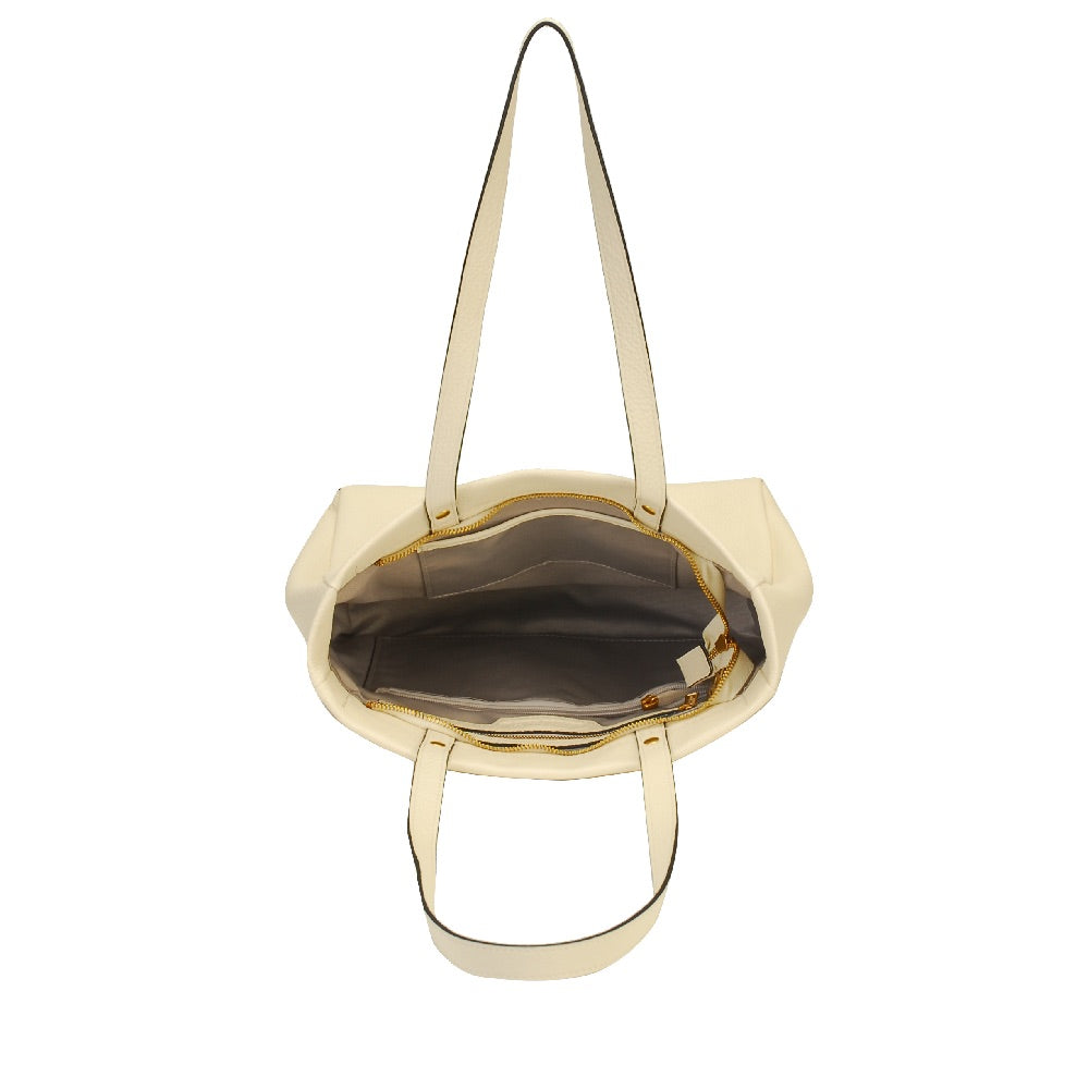 Lou leather shopping bag