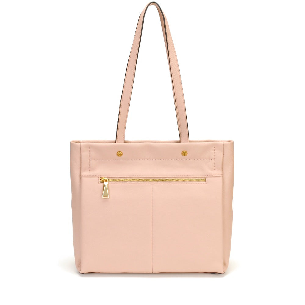 Lou leather shopping bag