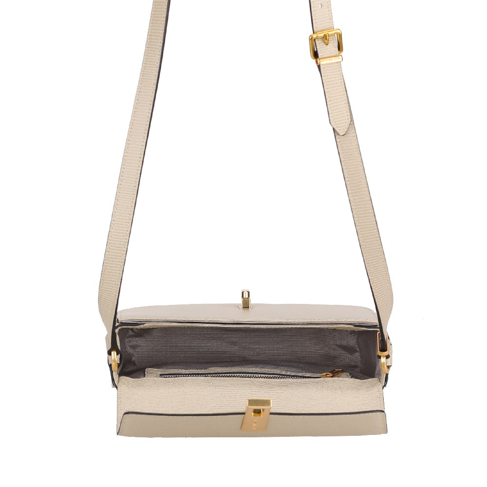 Margot Leather Flap Shoulder Bag