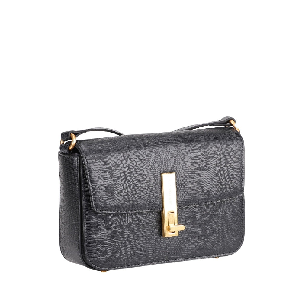 Margot Leather Flap Shoulder Bag