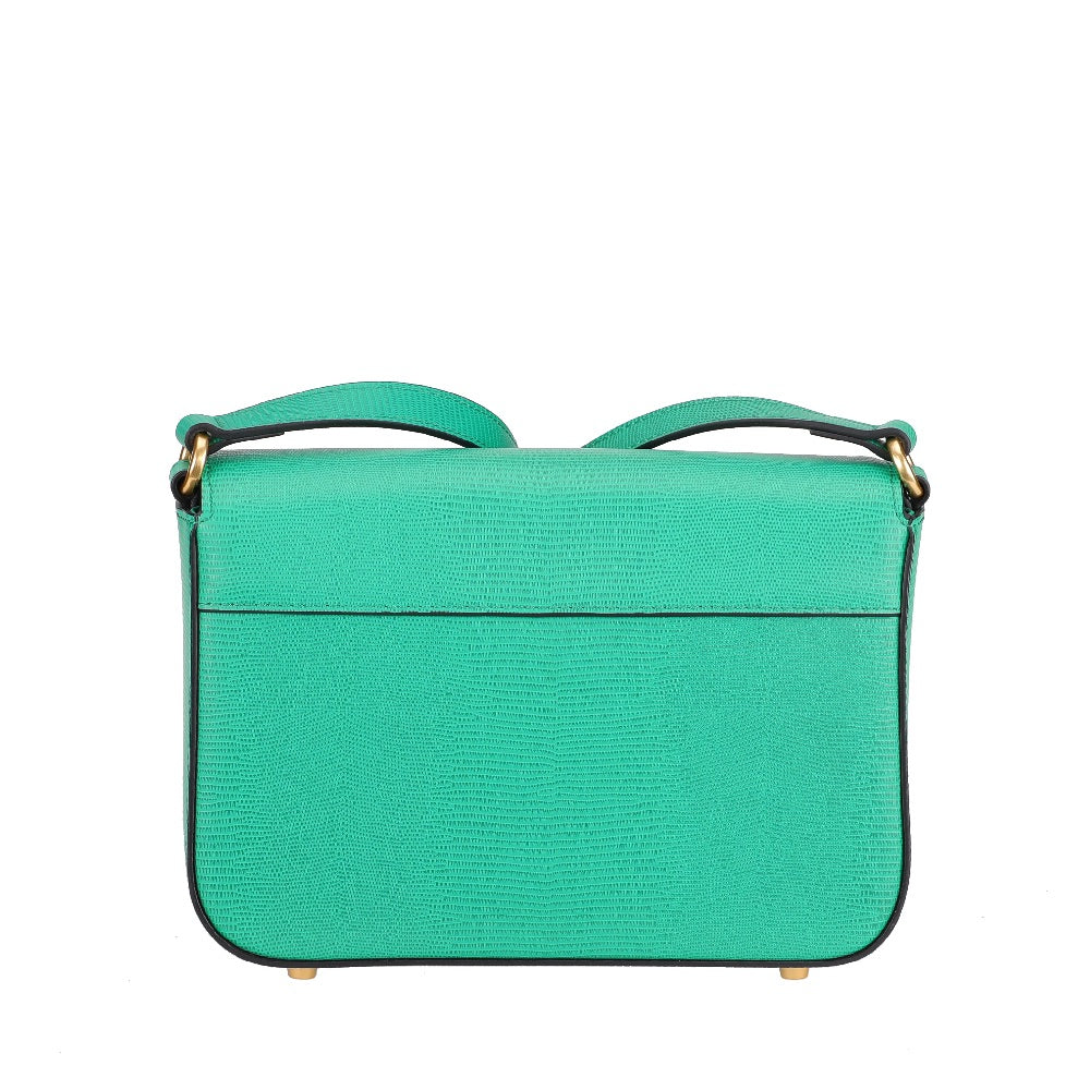 Margot Leather Flap Shoulder Bag