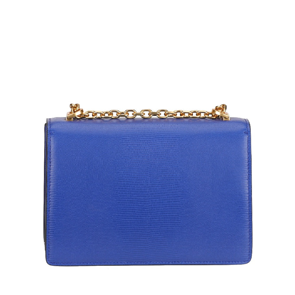Margot leather flap shoulder bag
