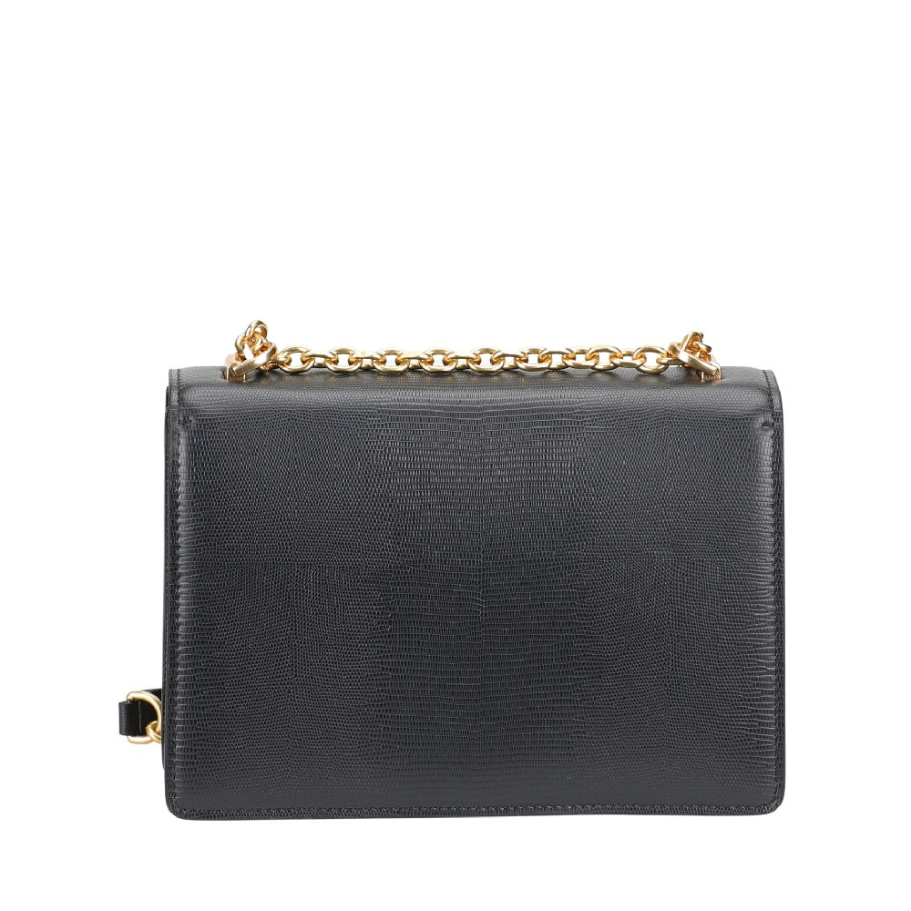 Margot leather flap shoulder bag