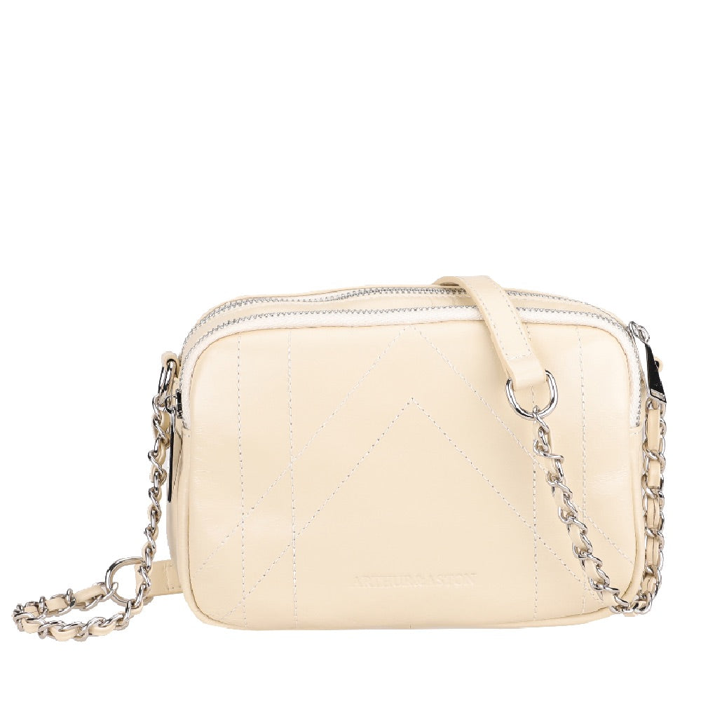 Claudia leather shoulder bag