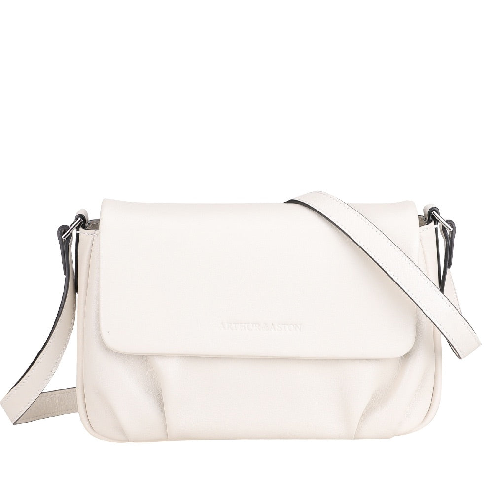 Nina leather shoulder bag