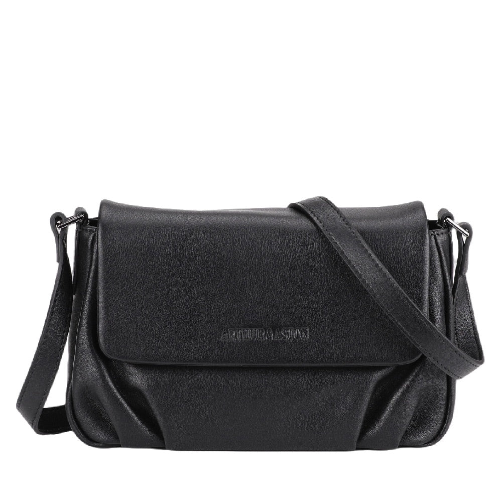 Nina leather shoulder bag