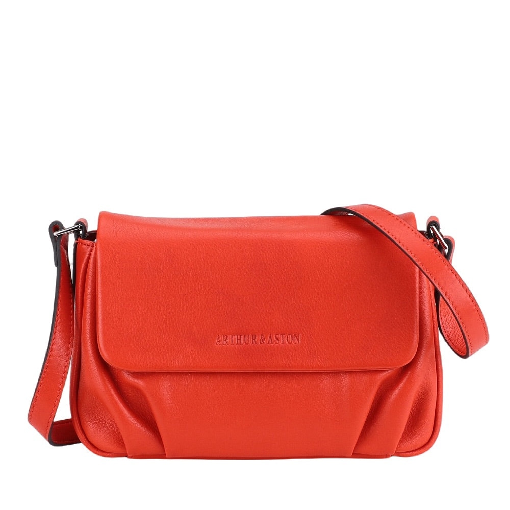 Nina leather shoulder bag